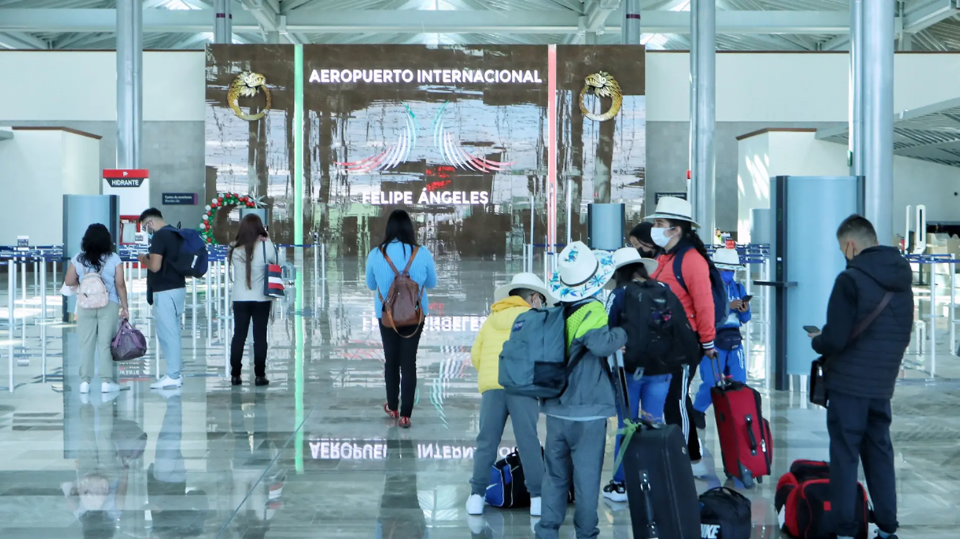 Instalacines del Aeropuerto Internacional Felipe Ángeles